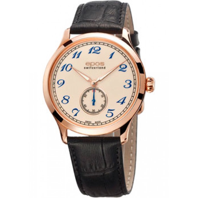Швейцарские наручные мужские часы EPOS 3408.208.24.31.15. Коллекция Originale W197416
