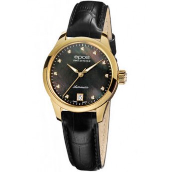 Швейцарские наручные  женские часы EPOS 4426.132.22.85.15. Коллекция Ladies
