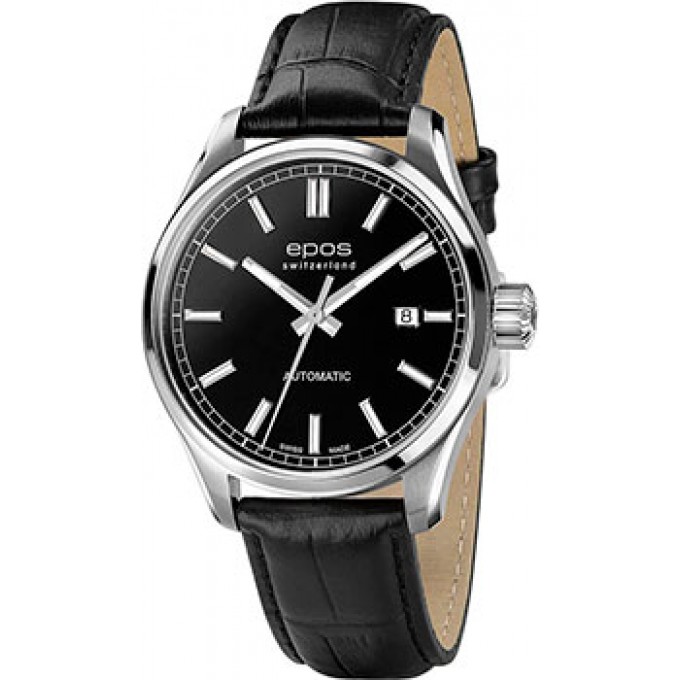 Швейцарские наручные мужские часы EPOS 3501.132.20.15.25. Коллекция Passion W230209