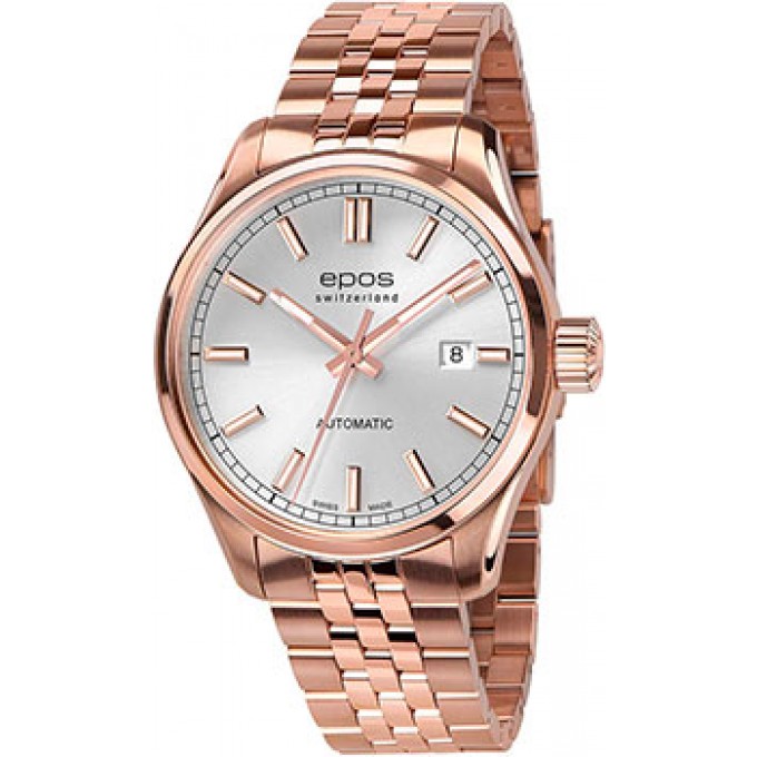 Швейцарские наручные мужские часы EPOS 3501.132.24.18.34. Коллекция Passion W230215
