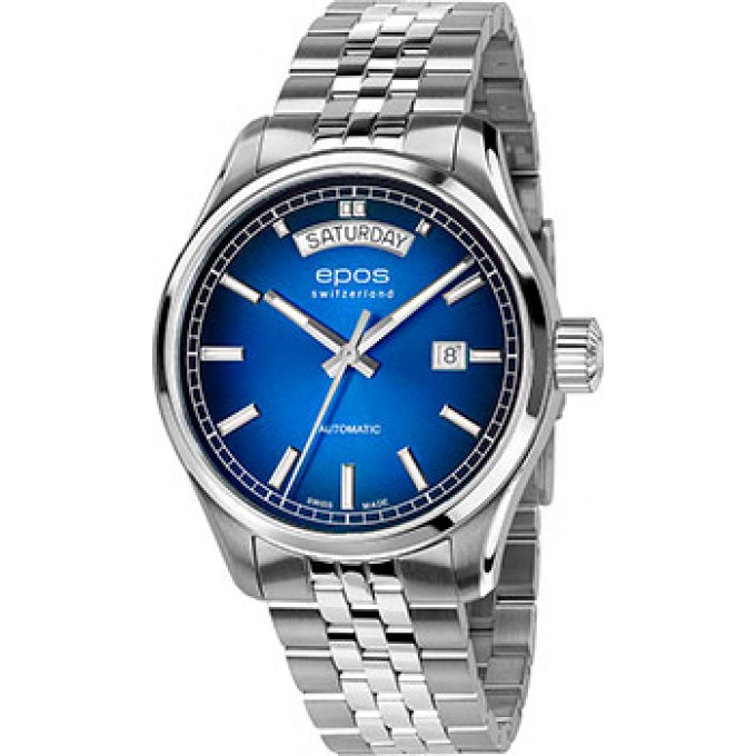 Швейцарские наручные мужские часы EPOS 3501.142.20.96.30. Коллекция Passion W230227