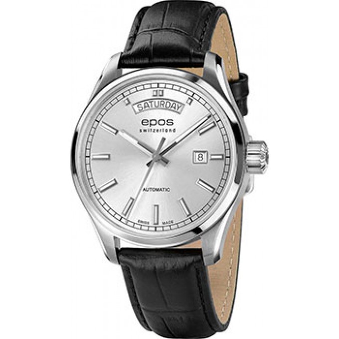 Швейцарские наручные мужские часы EPOS 3501.142.20.98.25. Коллекция Passion W230228