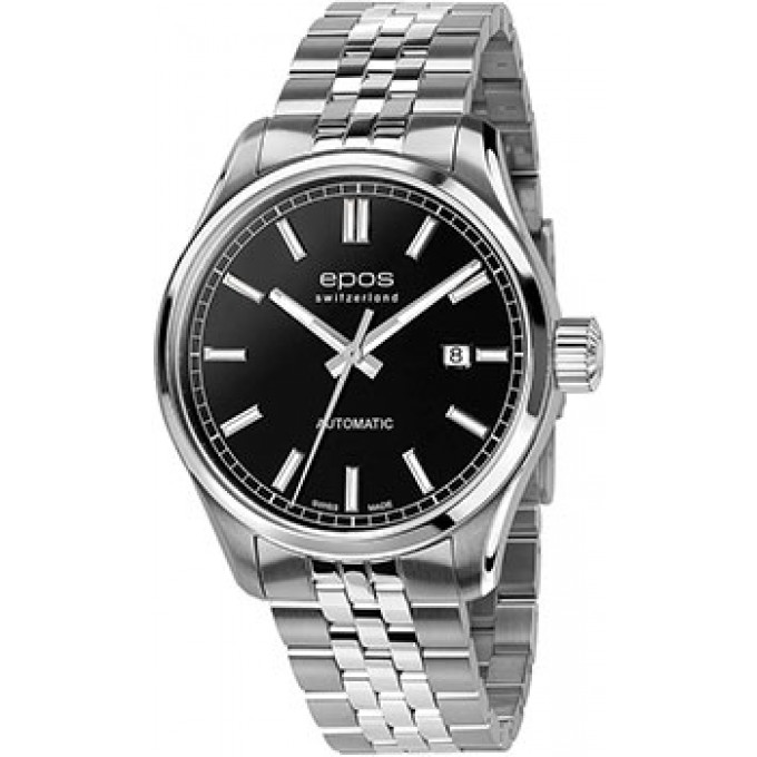 Швейцарские наручные мужские часы EPOS 3501.132.20.15.30. Коллекция Passion W231455