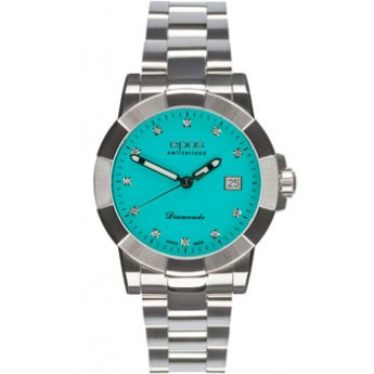 Швейцарские наручные  женские часы EPOS 8001.700.20.89.30. Коллекция Ladies