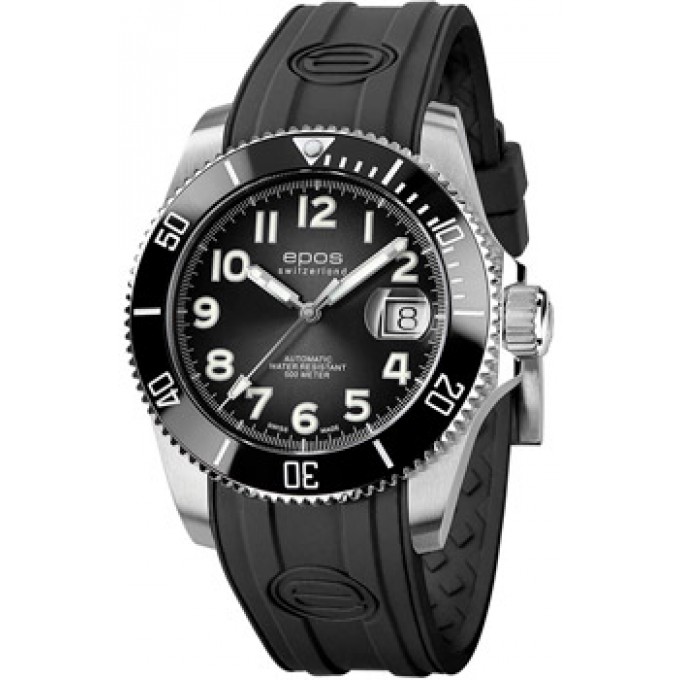 Швейцарские наручные мужские часы EPOS 3504.131.80.35.55. Коллекция Sportive W241303