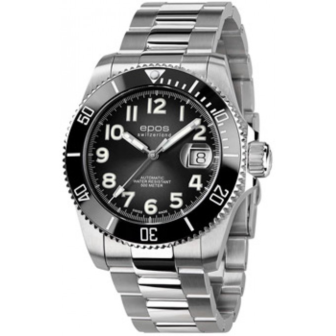 Швейцарские наручные мужские часы EPOS 3504.131.80.35.90. Коллекция Sportive W241304