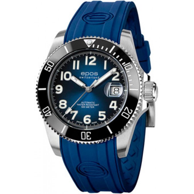 Швейцарские наручные мужские часы EPOS 3504.131.80.36.56. Коллекция Sportive W241305