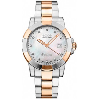 Швейцарские наручные  женские часы EPOS 8001.700.32.80.42. Коллекция Diamonds